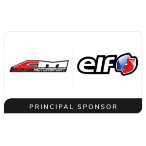 ELF and Concept motorsport sponsorship partners logo