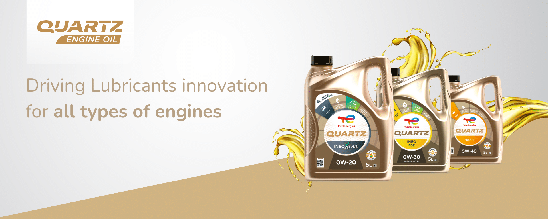quartz product range