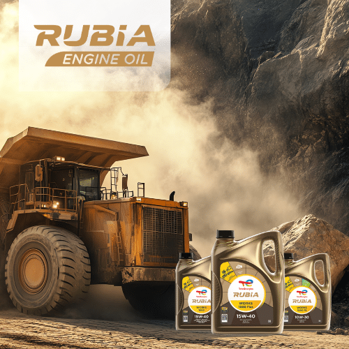 TotalEnergies Rubia Engine Oil for heavy diesel machines